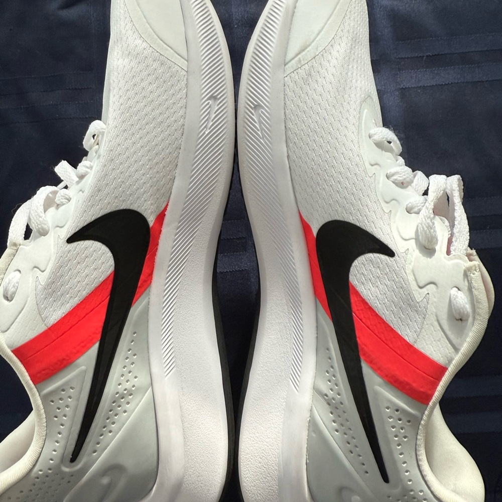 Nike Star Runner 3 Low, White, Black, Dark Hot Pink, Youth 6Y, Women’s 7.5 - Picture 5 of 8